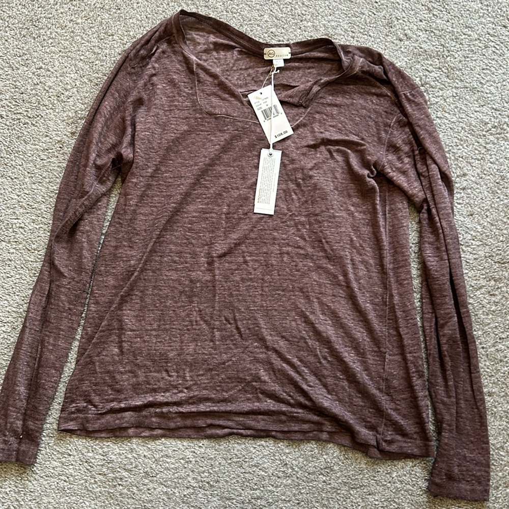 AG Adriano Goldscmied NWT knit henley